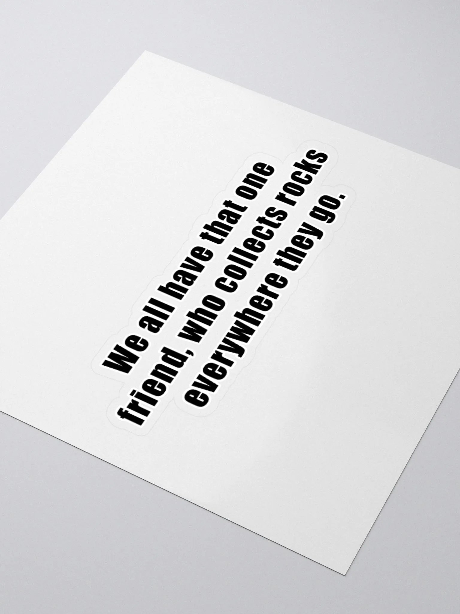 Rock Collector Sticker product image (3)