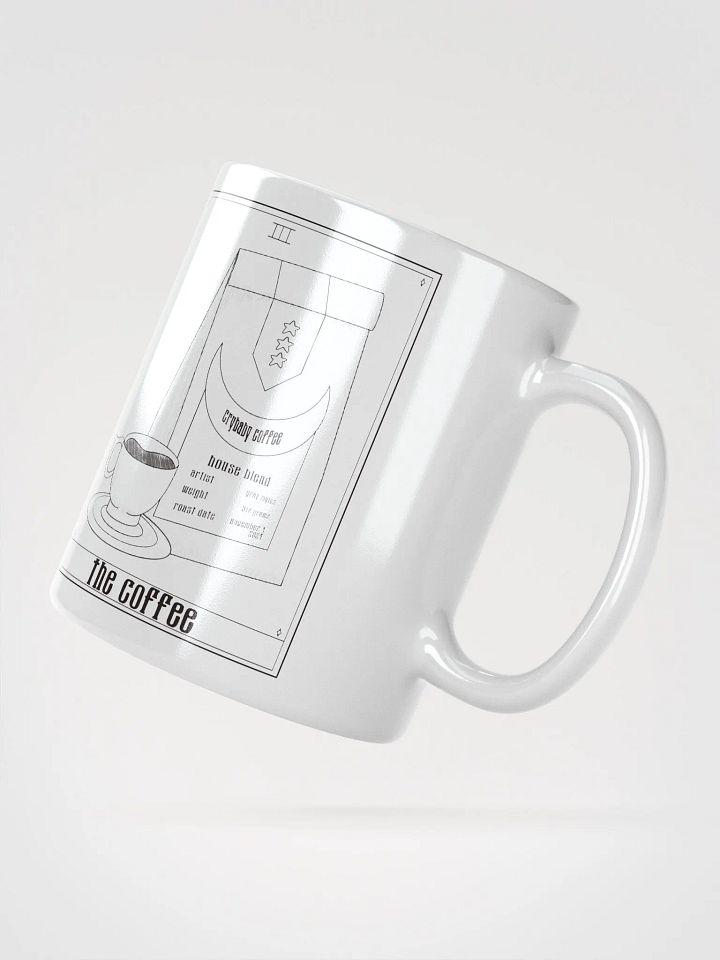 The Coffee Tarot Card Mug - White product image (2)