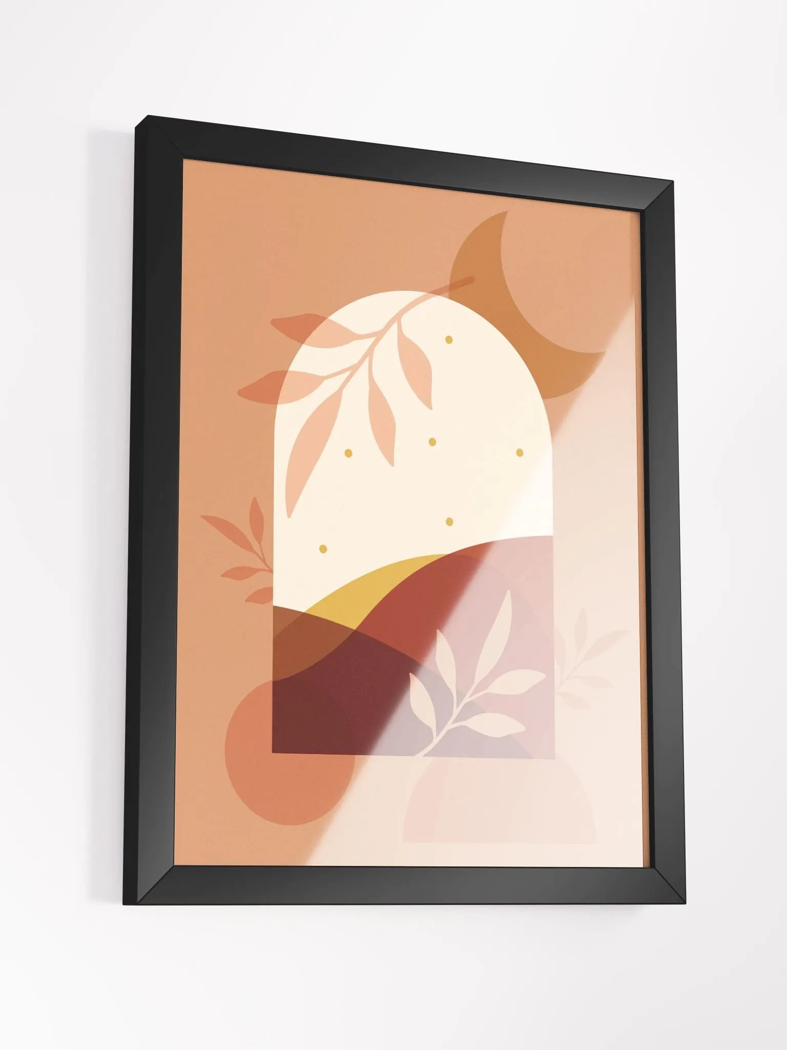 Earthy Arch - Framed Minimalist Poster product image (25)