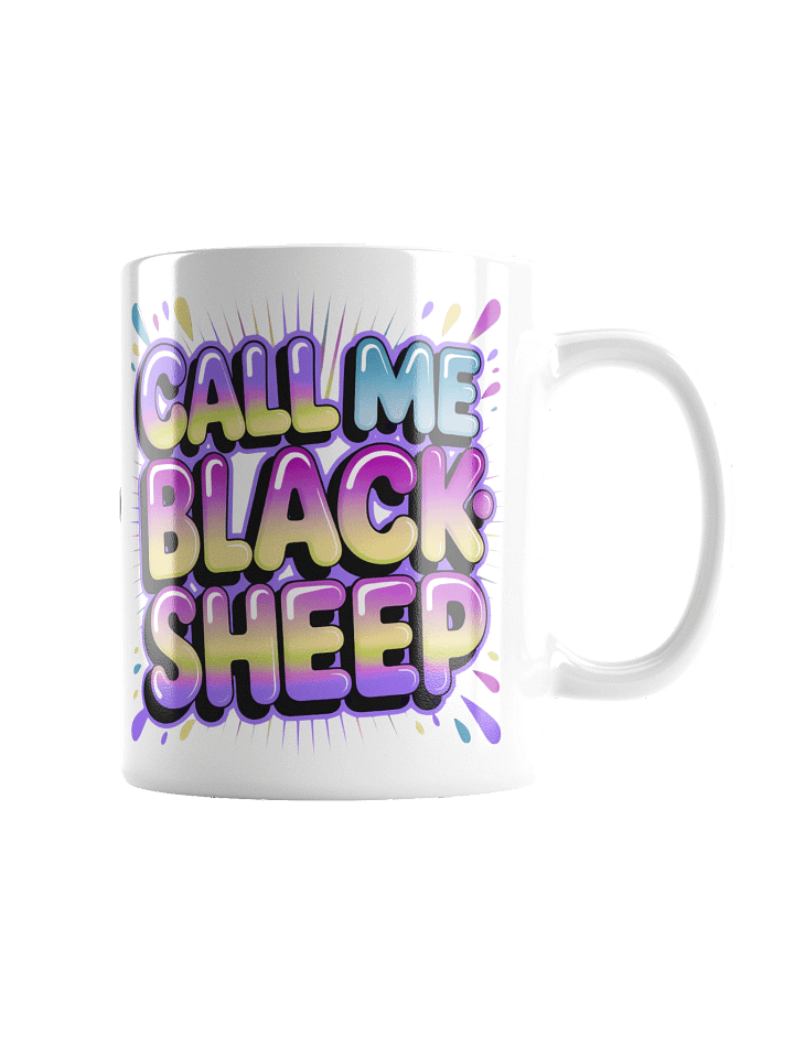 Dreamy CallMeBlackSheep White Glossy Mug product image (5)