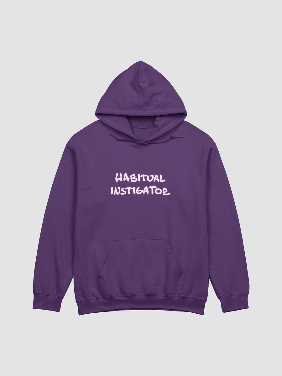 HABITUAL INSTIGATOR (lined design, #763D7D) classic hoodie product image (50)