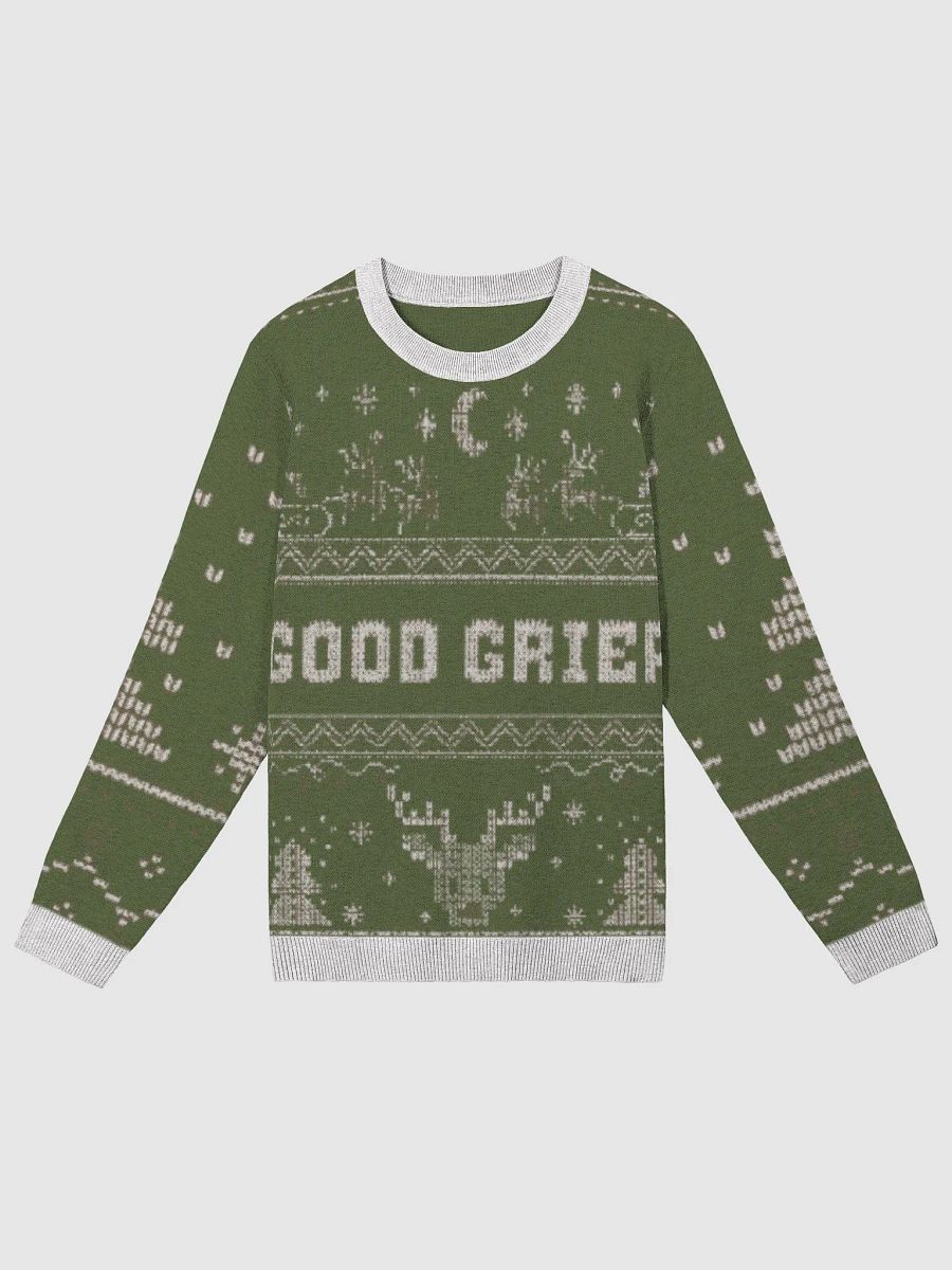 Good Grief Green Knit Sweater product image (1)