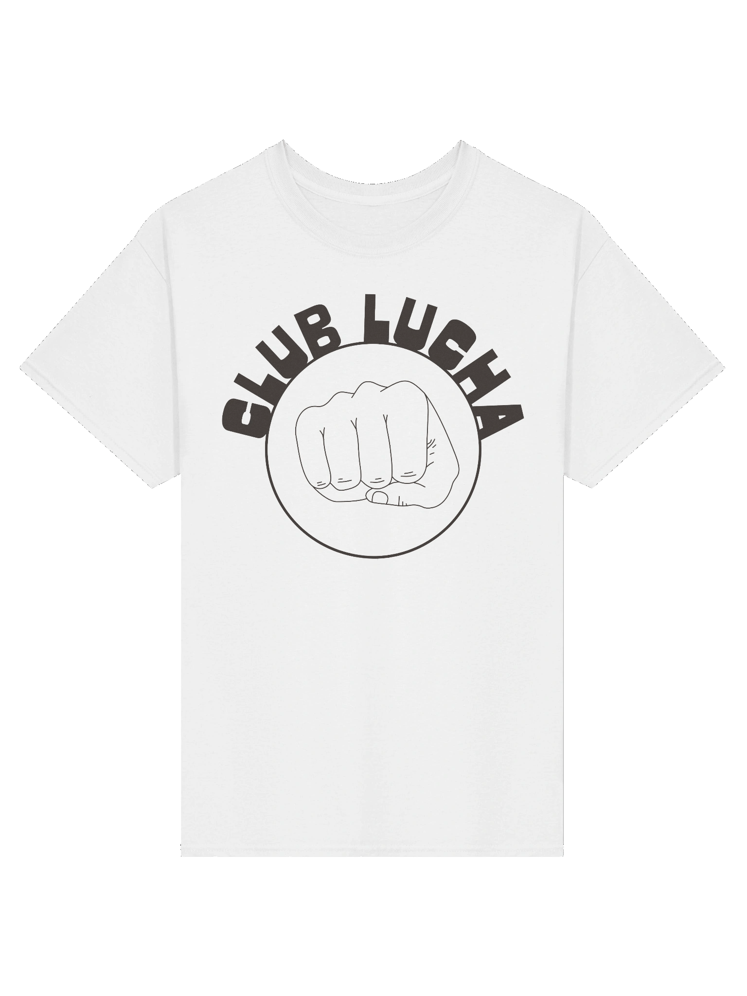Club Lucha Punch Tee White product image (1)