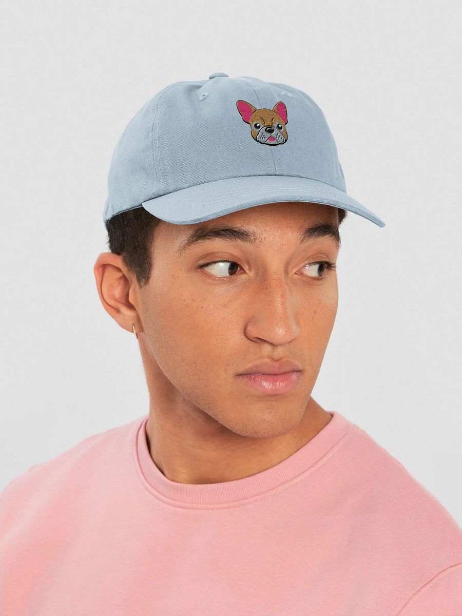 French Bulldog Cartoon Embroidered Dad Hat product image (22)