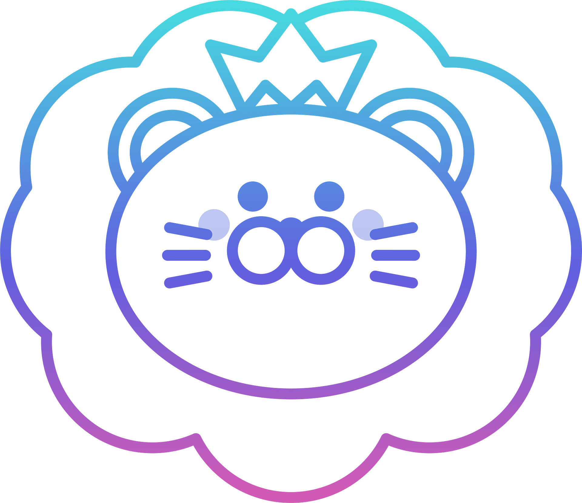 Orion Holographic Acrylic Pin product image (1)