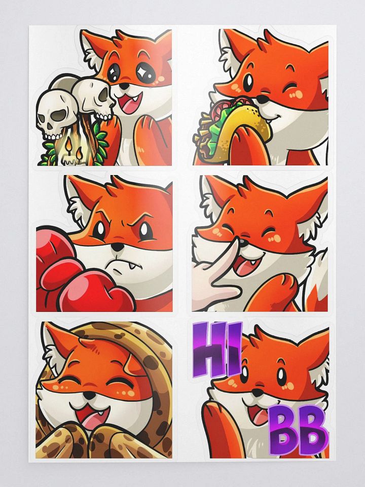 Die Cut Sticker Set product image (1)