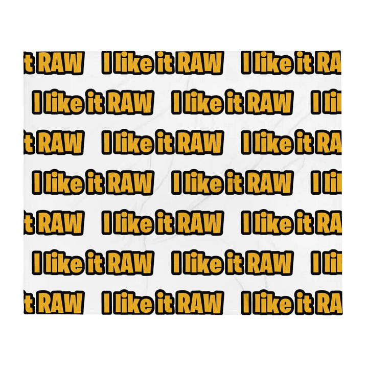 I like it RAW Blanket product image (1)