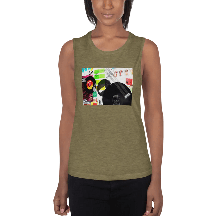 My Music Diary Collage Print - Women's Tank Top product image (2)