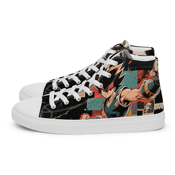 Epic Anime Power Canvas High Tops product image (1)