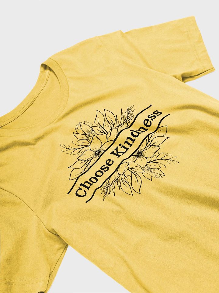 Choose Kindness Inspirational Floral T-Shirt product image (1)