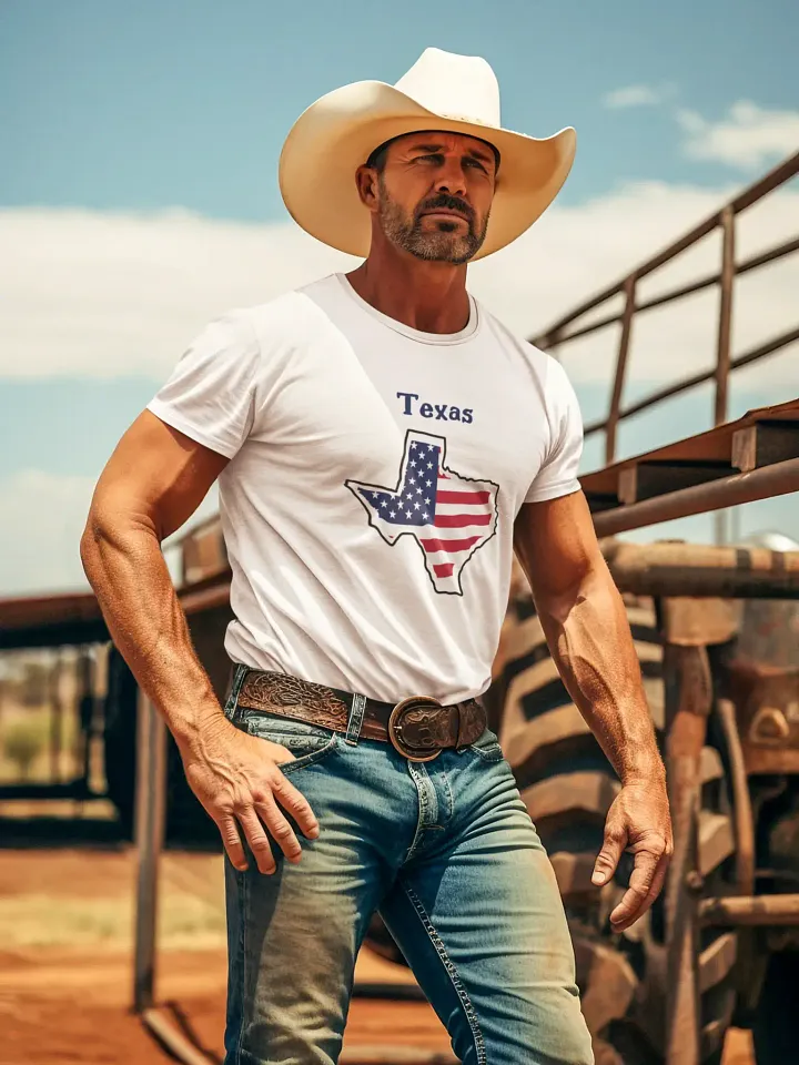 Texas Color Map T-Shirt product image (1)
