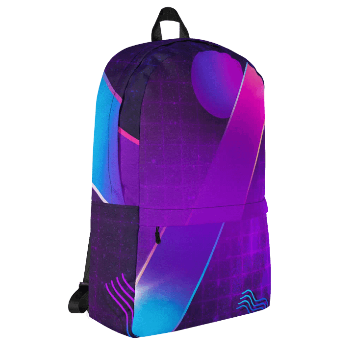 Retro Kids Rule Backpack product image (1)