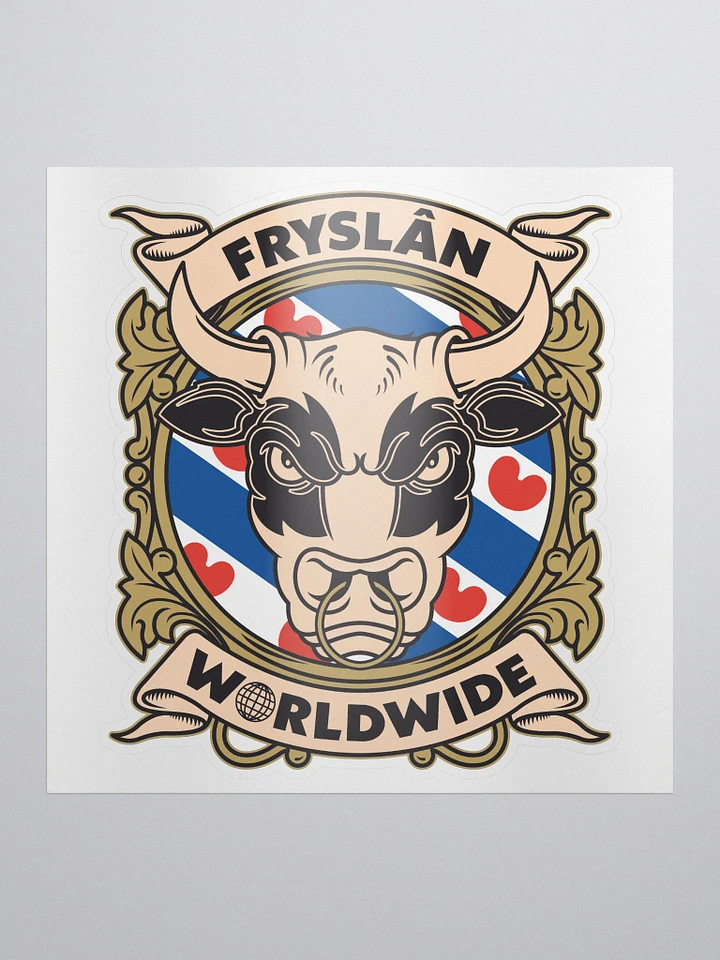 Fryslân Worldwide Bull - Sticker product image (1)