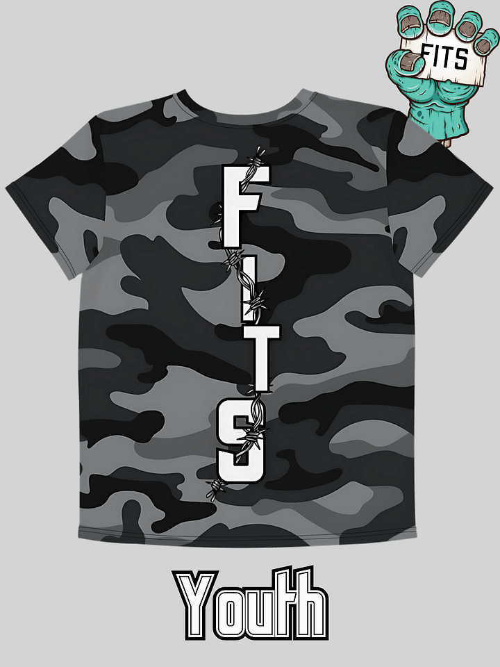 Youth Graphic Tee – Freak in the Streets v9 product image (2)