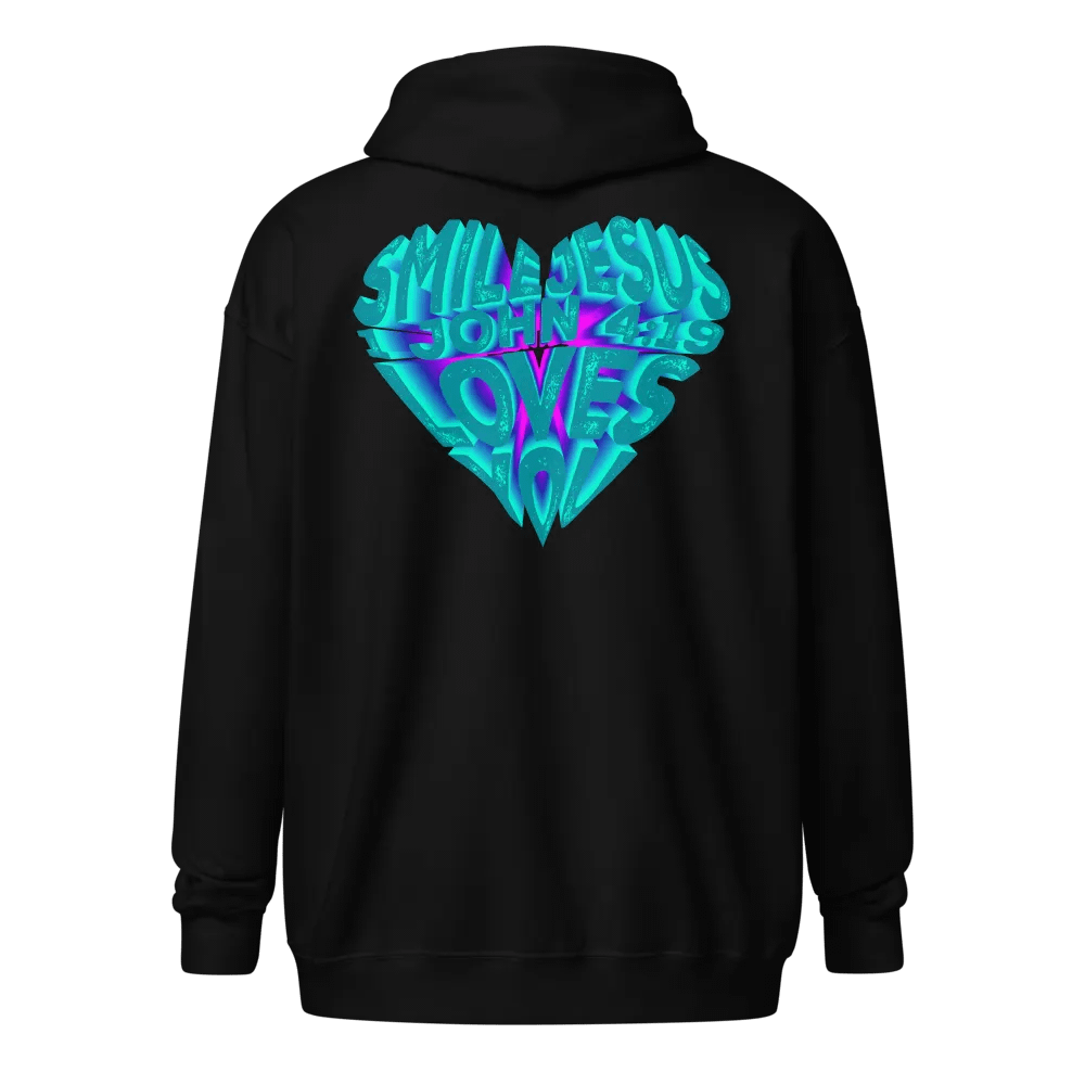 1 John 4:19 | Zipper Hoodie product image (1)