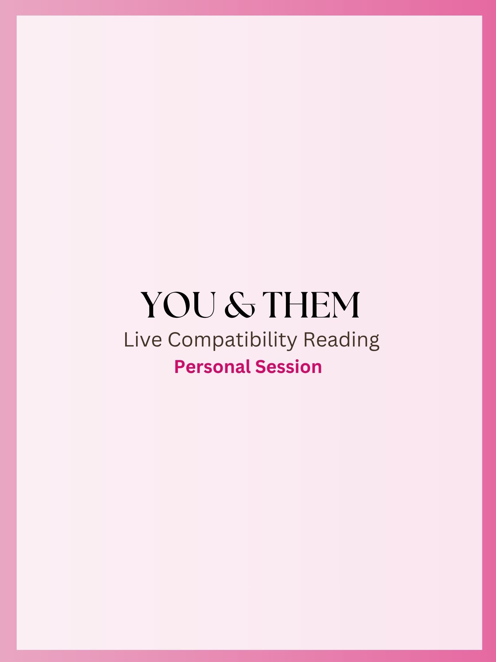 You and Them | 90-Minute Live Synastry/Compatibility Astrology Reading product image (1)
