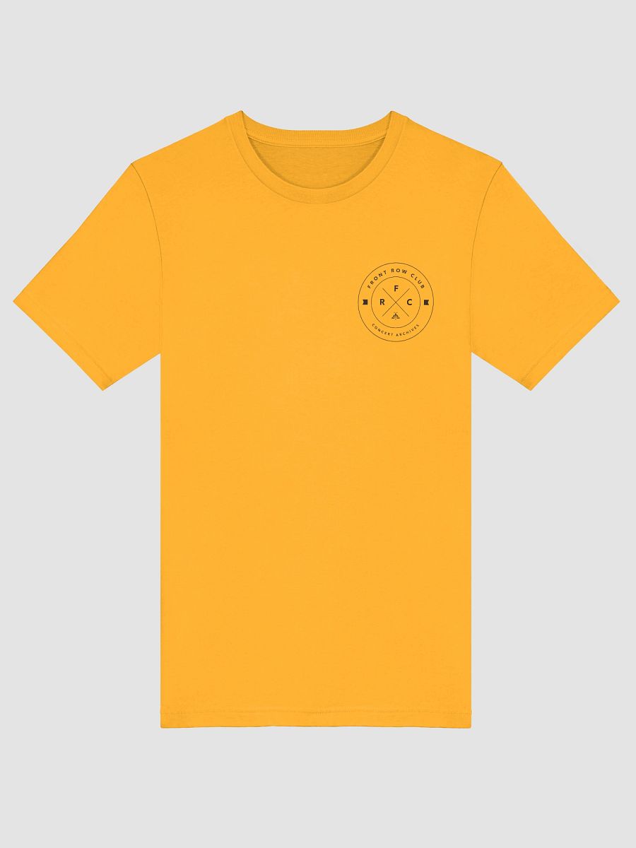 Front Row Club Icon (Black) on Chest T-Shirt (Logo On Back) product image (5)