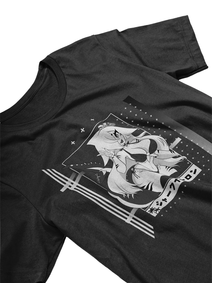 Sharky T-Shirt (Black, Full Pattern) product image (3)