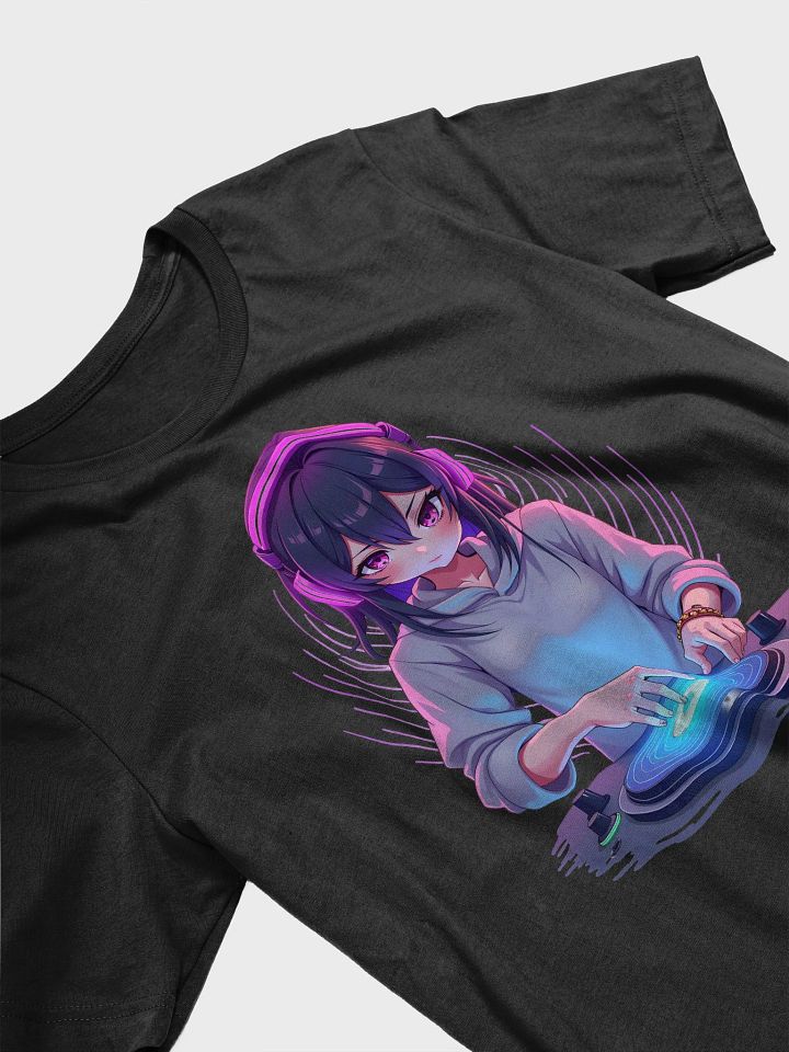 Cyberpunk Anime DJ Girl Design T-shirt product image (2)