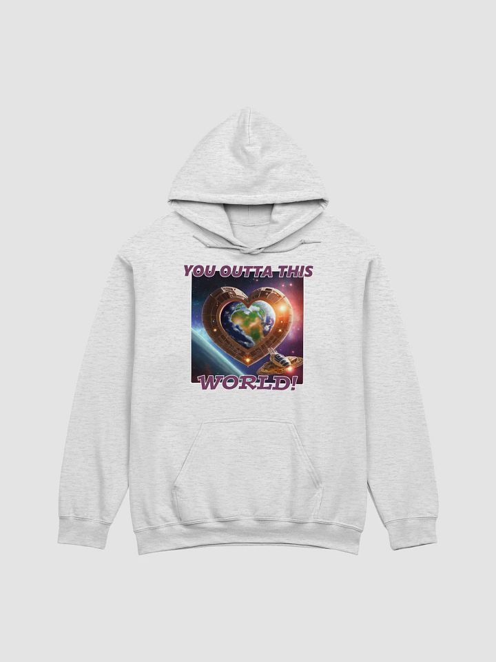 Novelty Outta This World Valentine Hoodie product image (4)