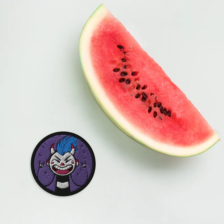 FallingFreely Rockin' Out Embroidered Patch product image (4)