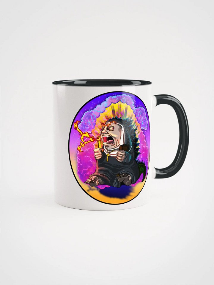 Repent: Ceramic Mug with Color Inside product image (1)