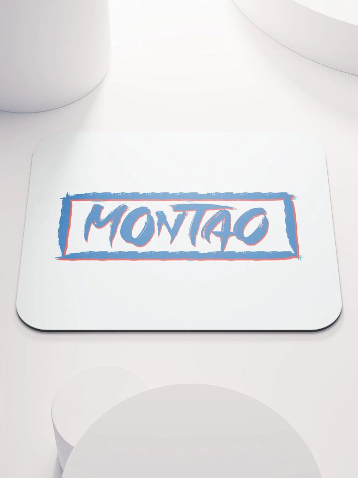 Classic Mouse Pad- Montao Logo Blue product image (1)