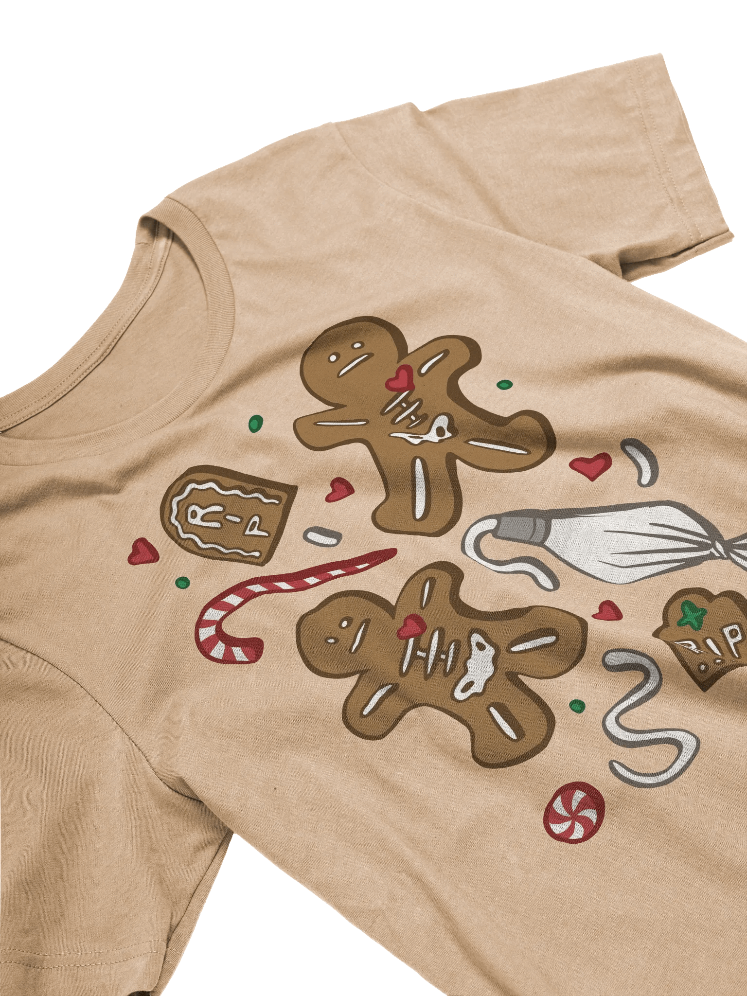 Totally Normal Gingerbread Men Tee product image (2)