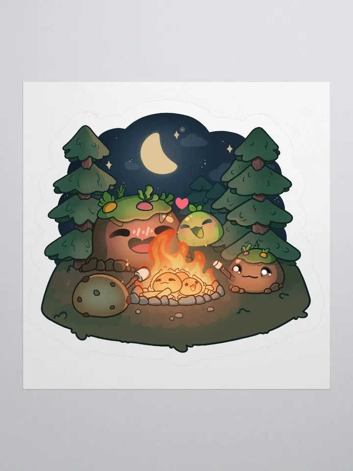 Campfire Slime Kiss-Cut Sticker product image (2)