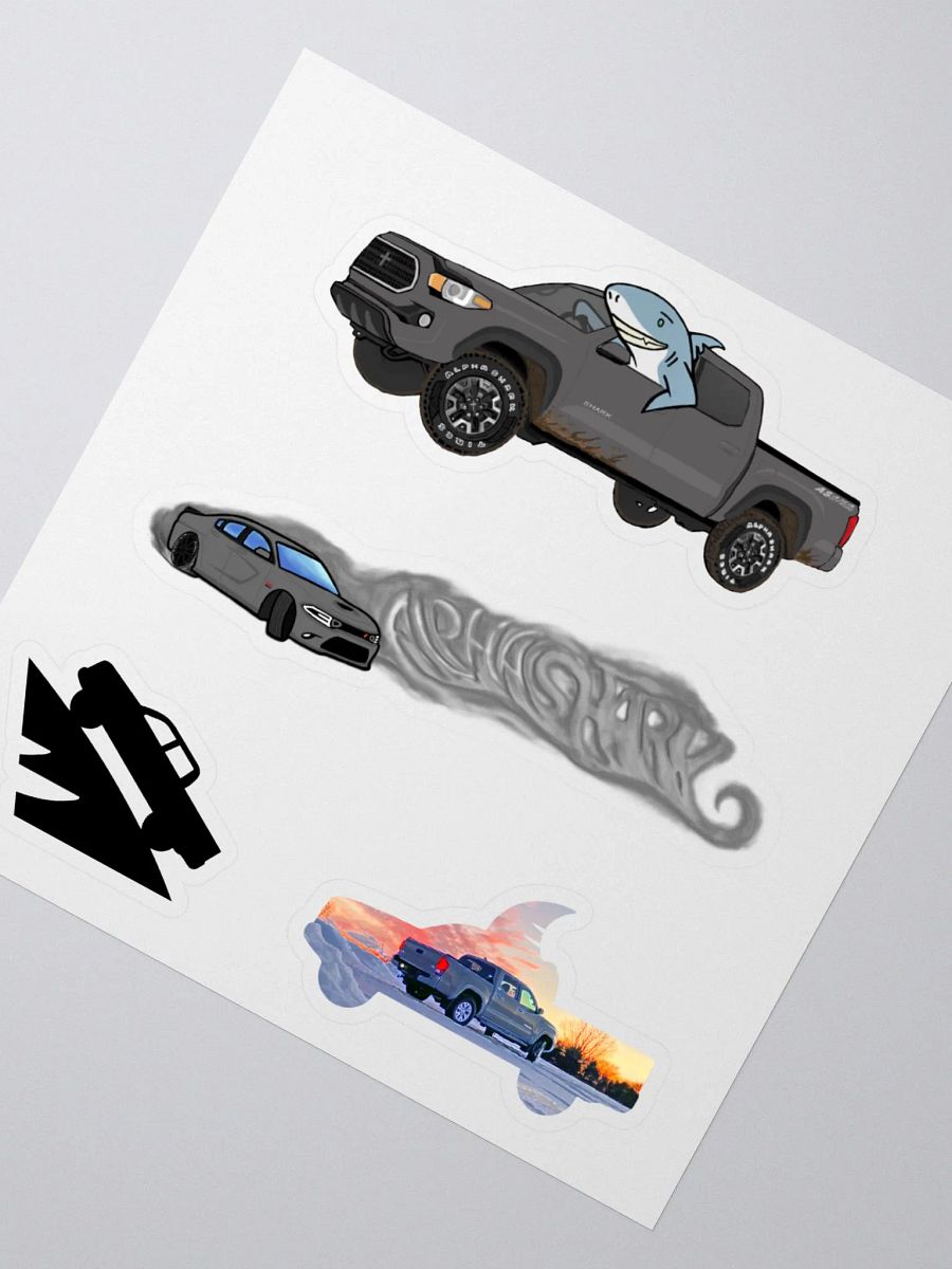 AlphaShark Sticker Pack! product image (2)