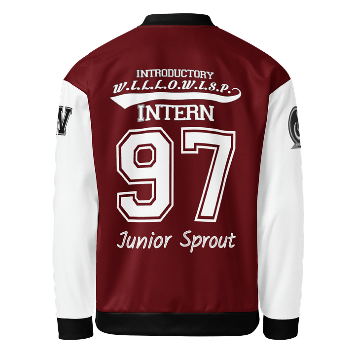 WILLOWISP Intern Varsity Jacket (red) product image (2)