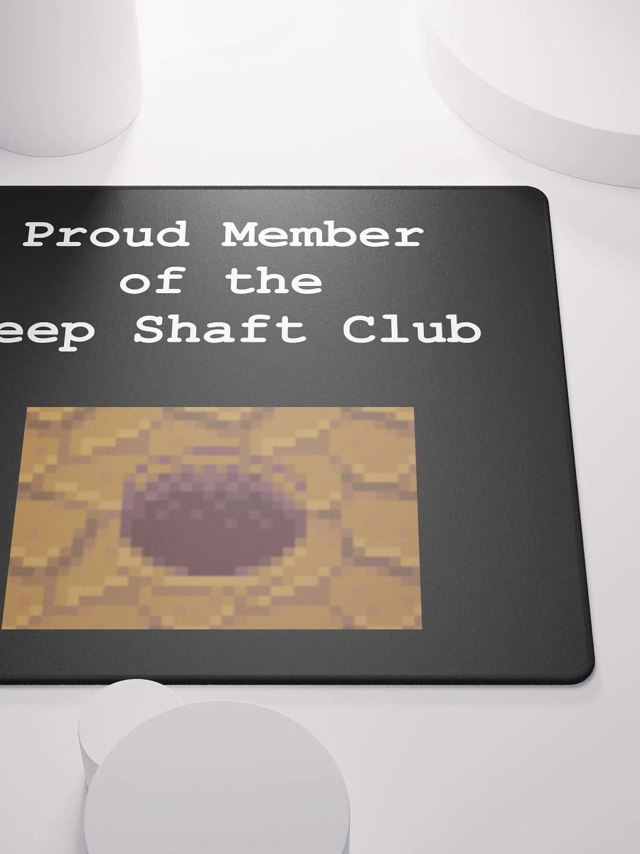 Deep Shaft MousePad - Black product image (5)