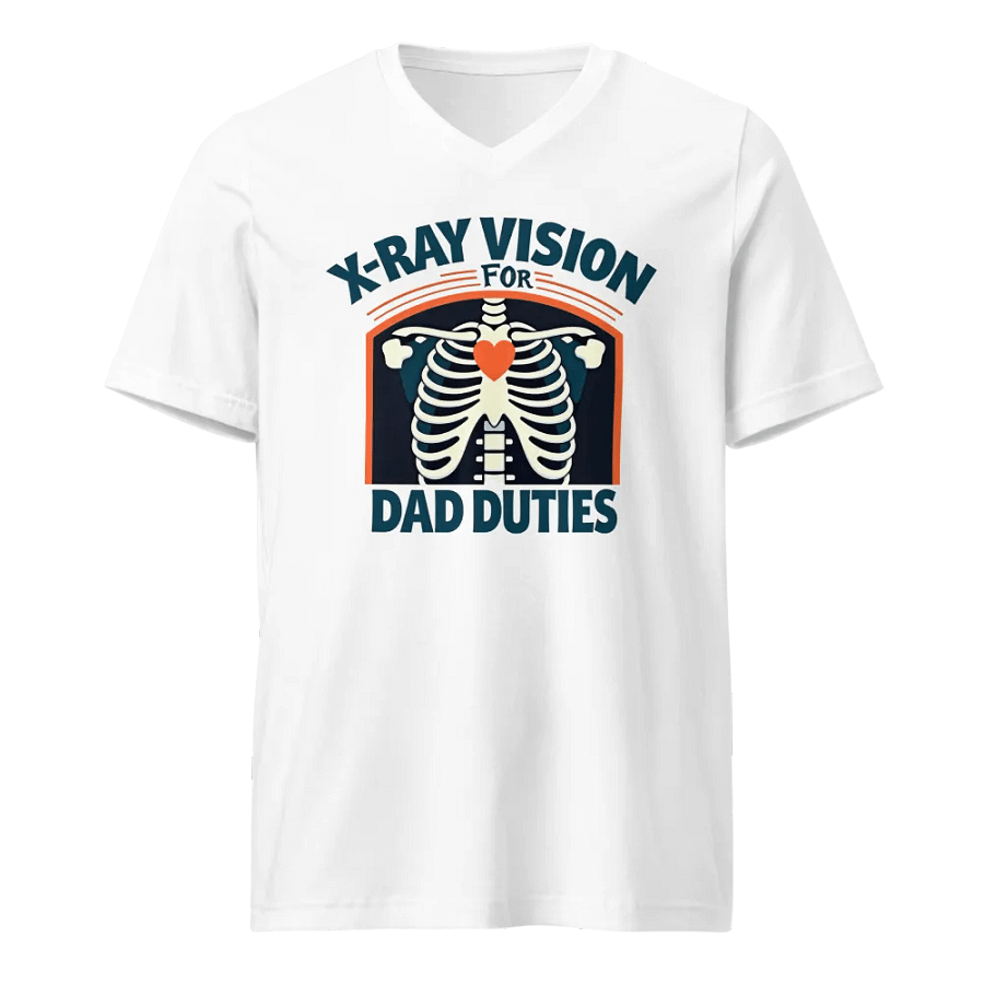 Dad Duties X-Ray Vision V-Neck Tee product image (5)