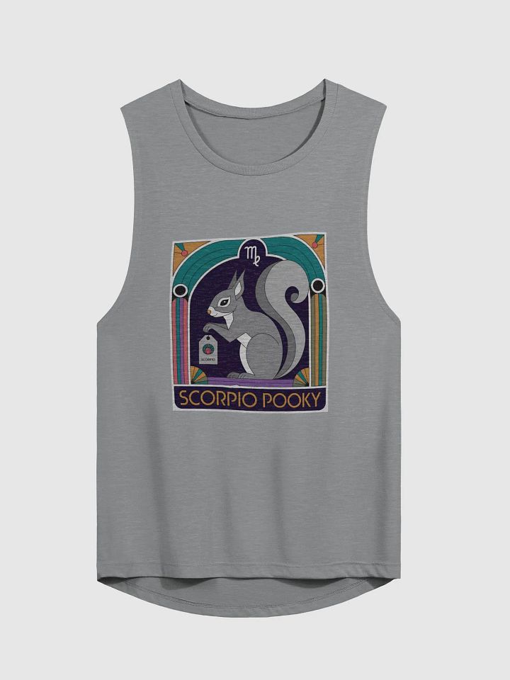 Zodiac Squirrel Flowy Muscle Tank product image (1)