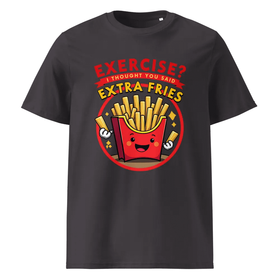 Extra Fries Fun Organic Tee product image (5)