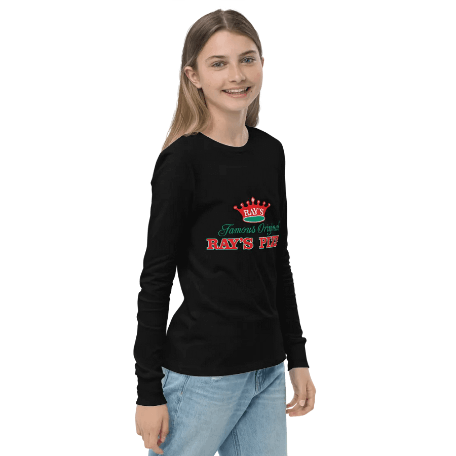 Ray's Pizza Youth Long Sleeve Tee product image (10)