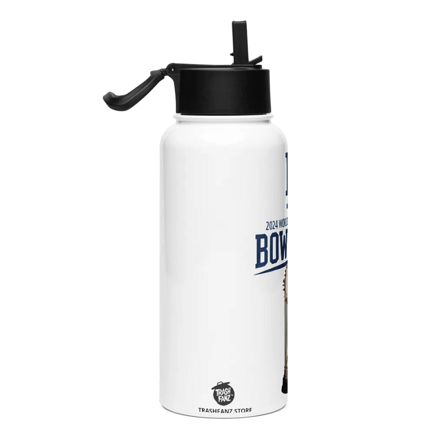 "Bow Down" Dodgers 2024 World Series Champion Water Bottle product image (4)