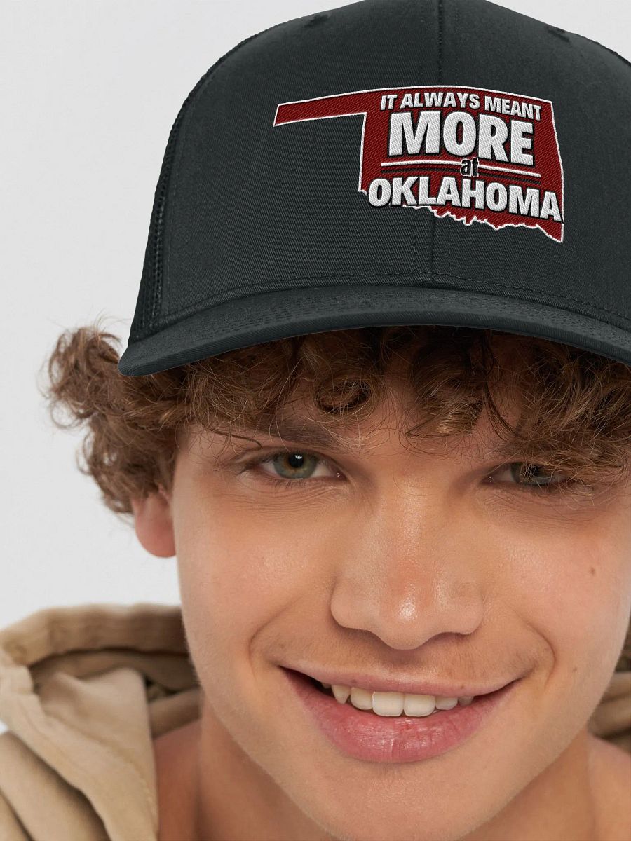 It Always Meant MORE at Oklahoma Trucker Cap product image (8)