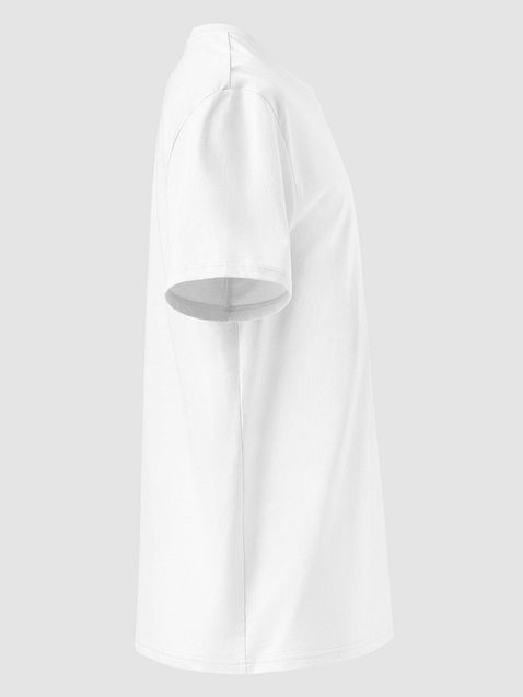 Photo showing Stanley/Stella Unisex Organic Ribbed Neck T-Shirt