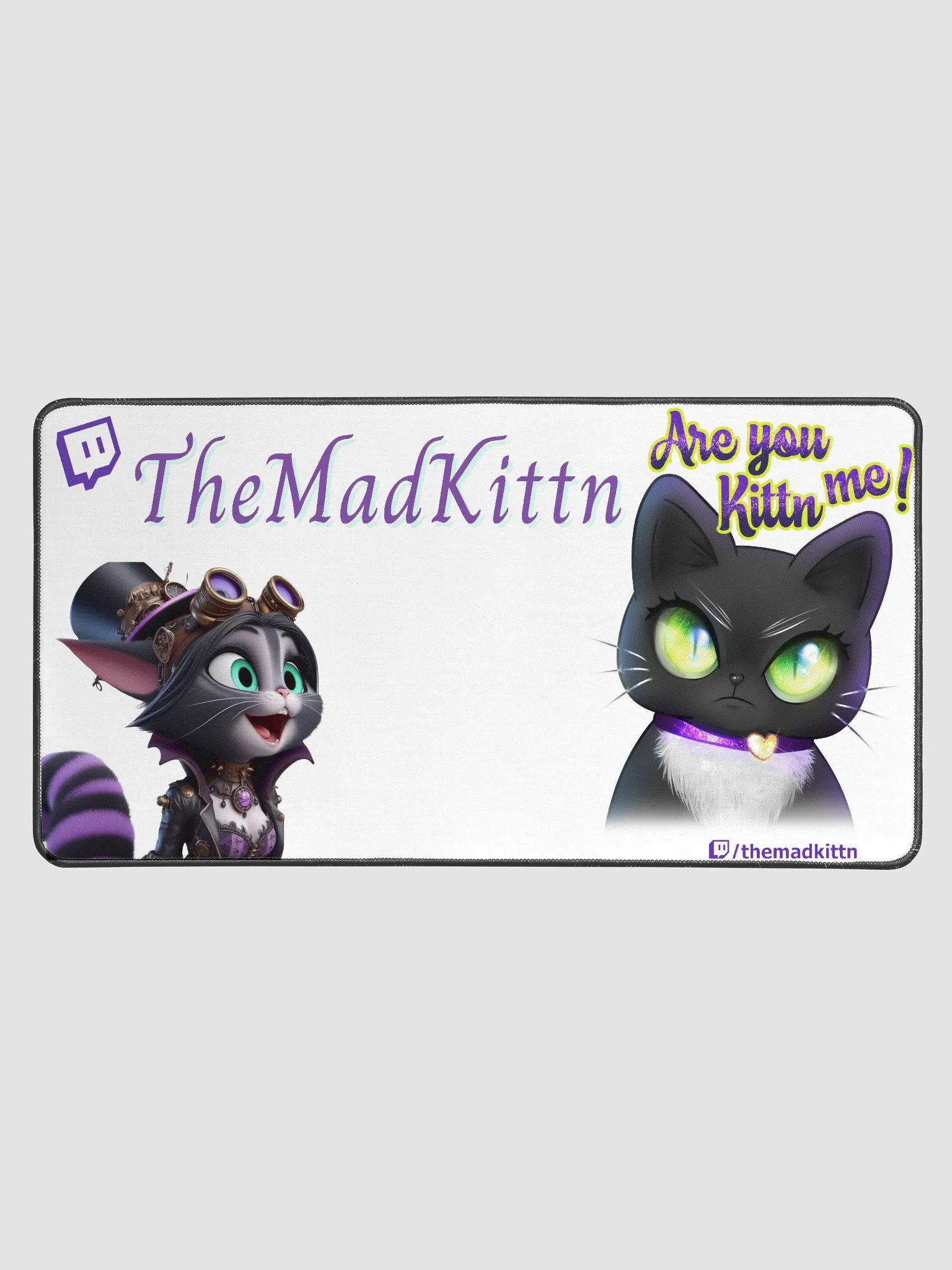Are you Kittn Me! Desk Mouse pad! product image (1)