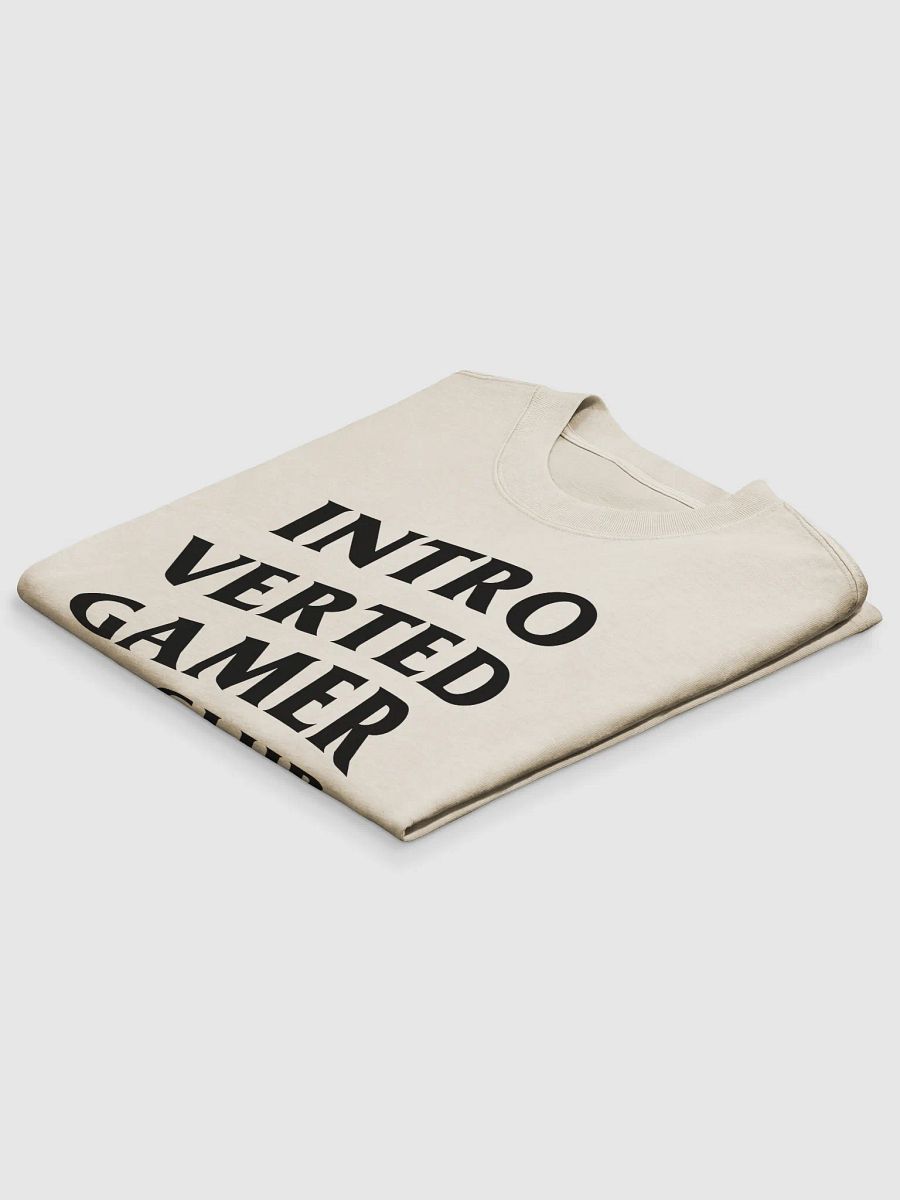 Introverted Gamer Club Oversized Tee product image (4)