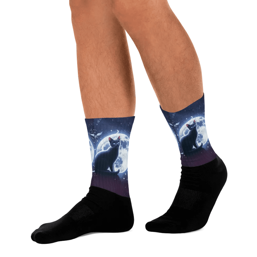 Black Foot Sublimated Socks product image (10)