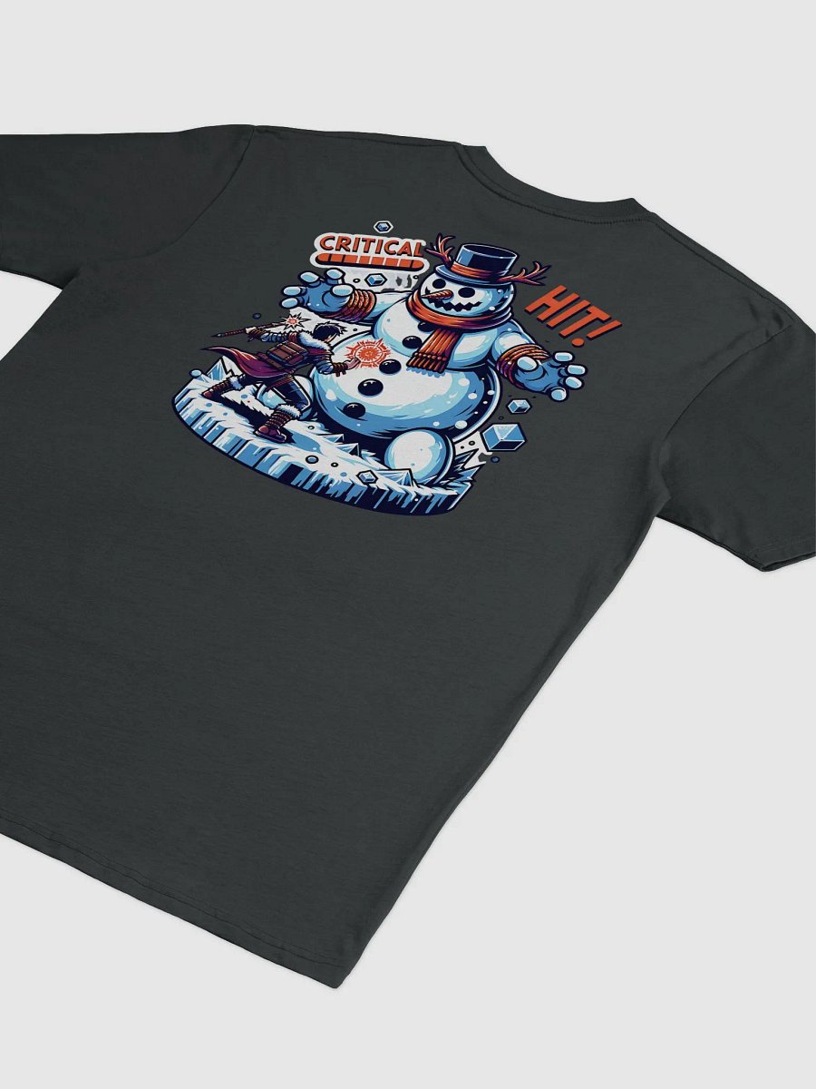 RPG Boss Fight T-Shirt – Gamer vs Giant Snowman product image (34)