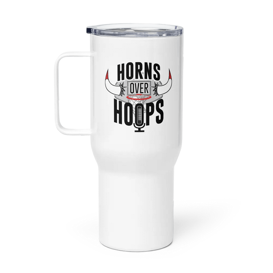 Horns Over Hoops Travelers Mug product image (1)