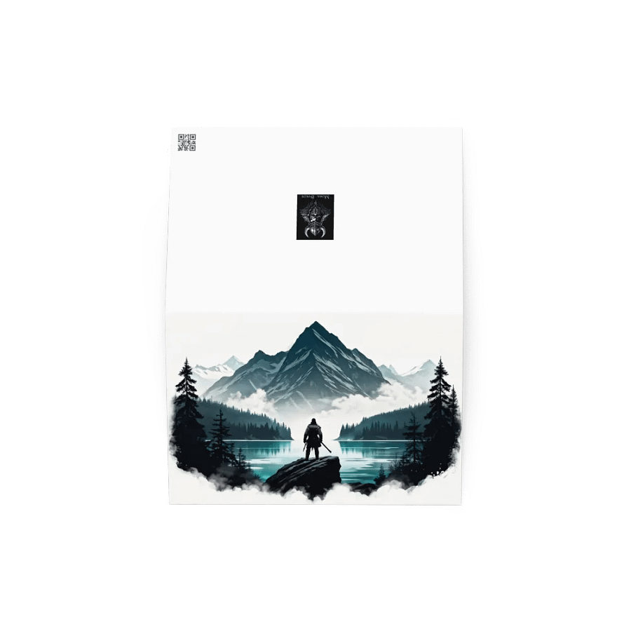 Greeting Card - Mountain View product image (3)