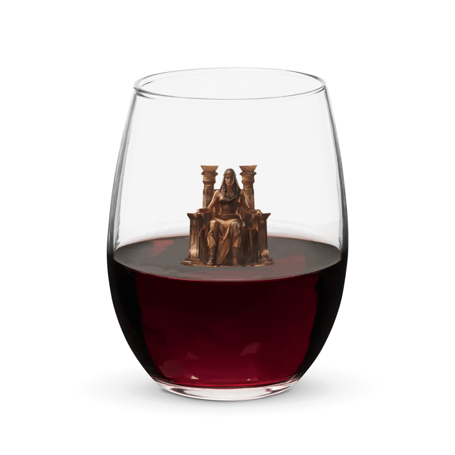 Hera - The Queen of the Gods in Greek Mythology Stemless Water / Wine Glass product image (5)