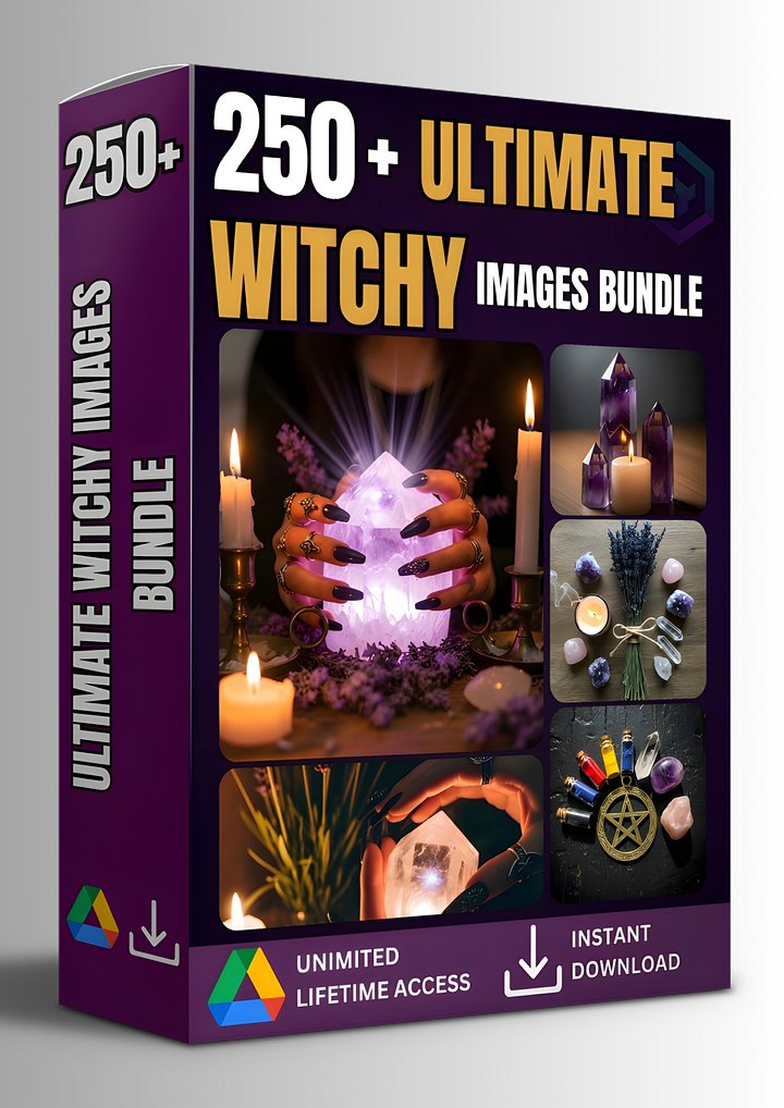 250+ ULTIMATE WITCHY STOCK PHOTO BUNDLE FOR MYSTICAL AND MAGICAL CONTENT product image (1)