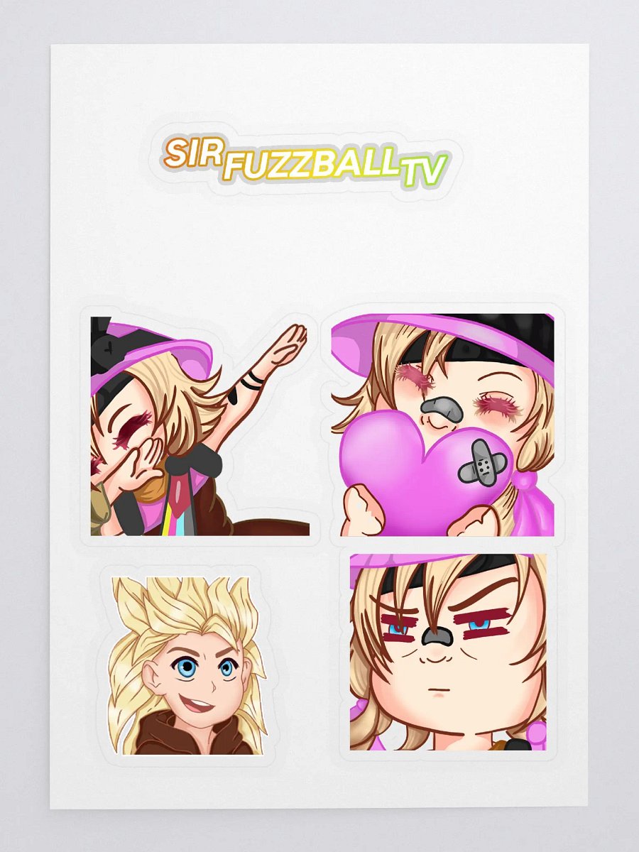 SirFuzzballTV Emote Stickers product image (3)