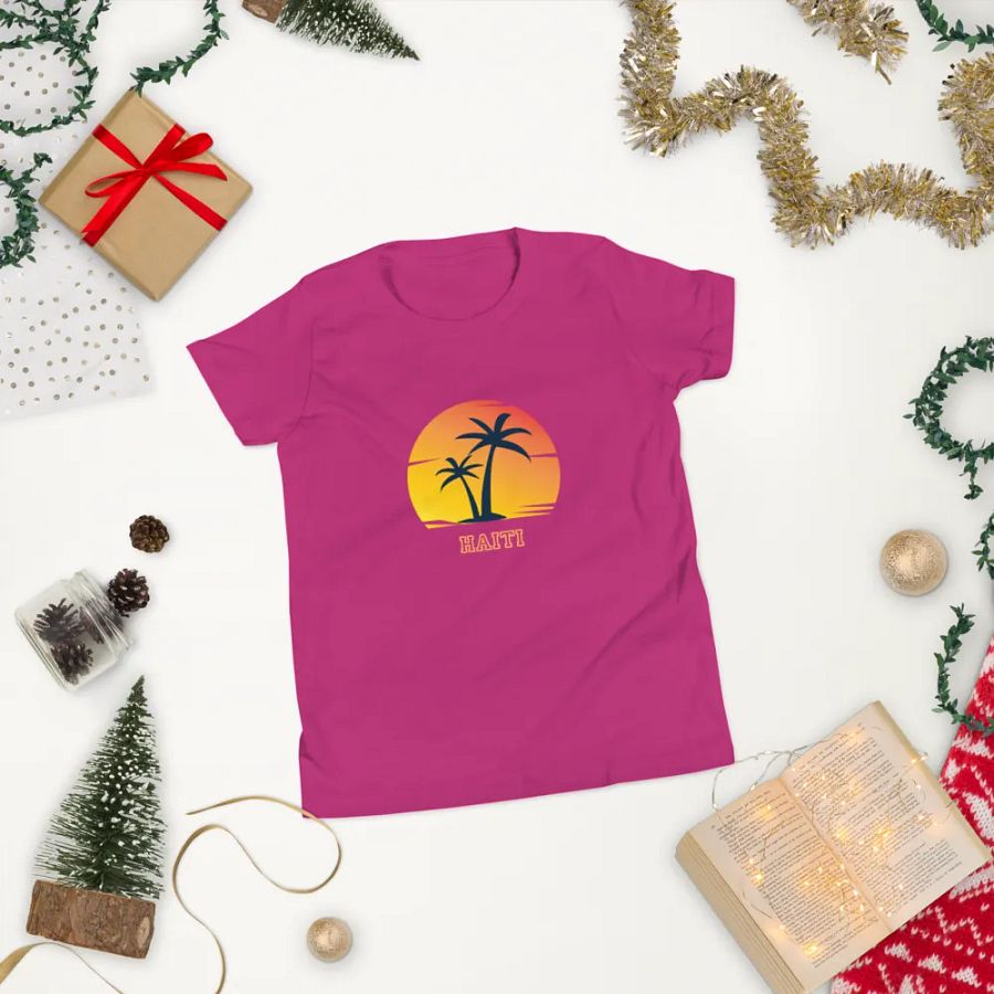 Haitian Sunset Youth T-Shirt product image (109)