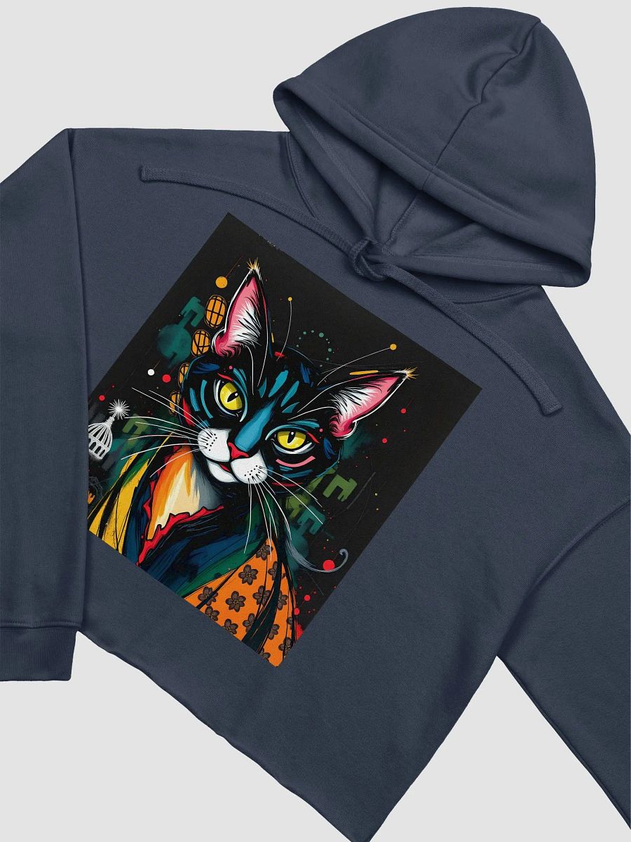 Cozy Chic: Bella+Canvas Fleece Crop Hoodie product image (3)
